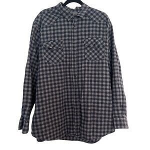 Northwest Territory Men’s 2XLT Plaid Flannel Shirt Big & Tall